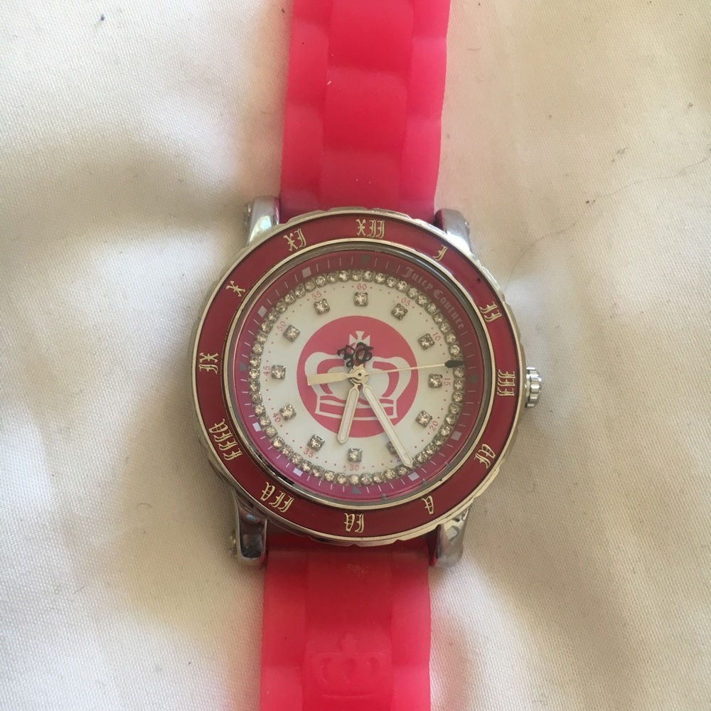 Juicy Couture rhinestone watch